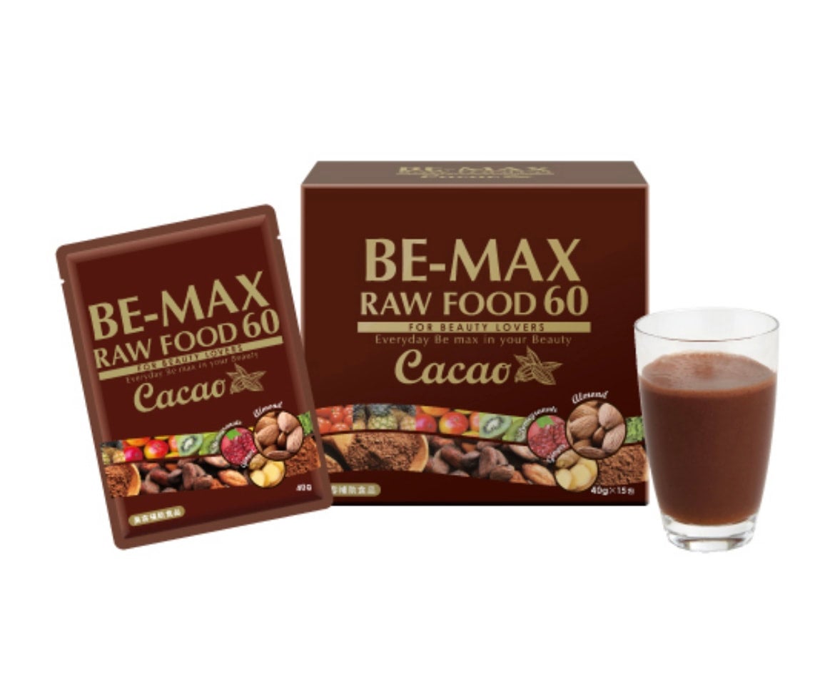 BE-MAX RAW FOOD 60 cacao 15包×2箱
